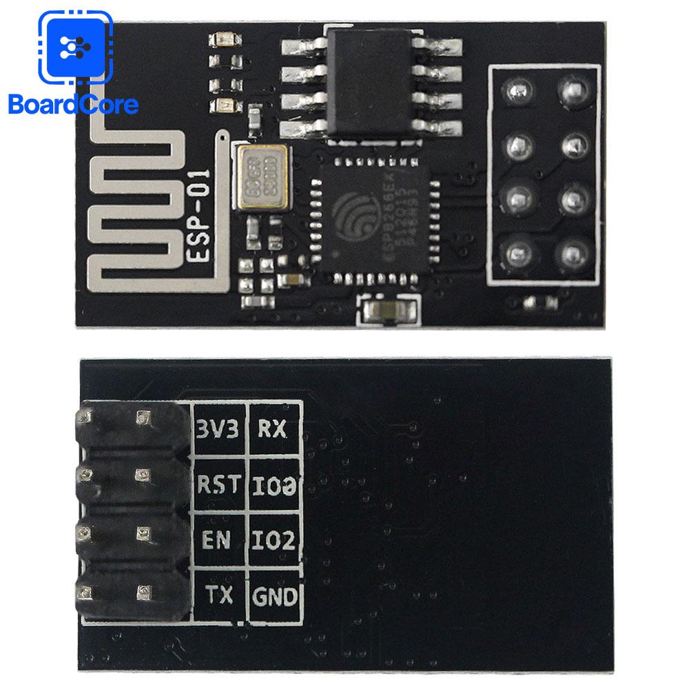 

Адаптер програматора ESP01 Бездротовий модуль USB до ESP8266 Послідовний Бездротовий Wifi Плата для розробки чорний