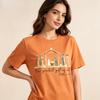 Christmas Unisex Cotton T Shirt Watercolor Nativity Scene The Greatest Gift Of All Matthew Verse Graphic Casual Loose Tops