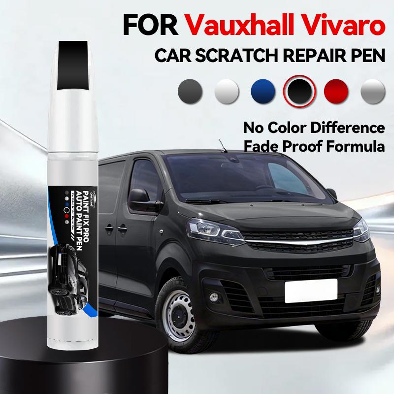 

Hot Car Dedicated For Vauxhall Vivaro 1990-2026 Paint Repair Pen Touch Up Scratch Remover DIY Auto Accessories Black White Silve