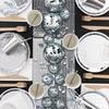 Sequin Table Cover Mirror Design Tablecloth Party Supplies Disco Table Runner  Wedding