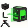 Mini Portable High-Precision 2-Line Laser Level with Green Light and Infrared