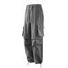 Herren Frühling und Herbst Outdoor-Hose Herren- und Damen Wasserdicht Wandern Camping Bergsteigen Kordelzug Locker Werkzeug Casual Hose