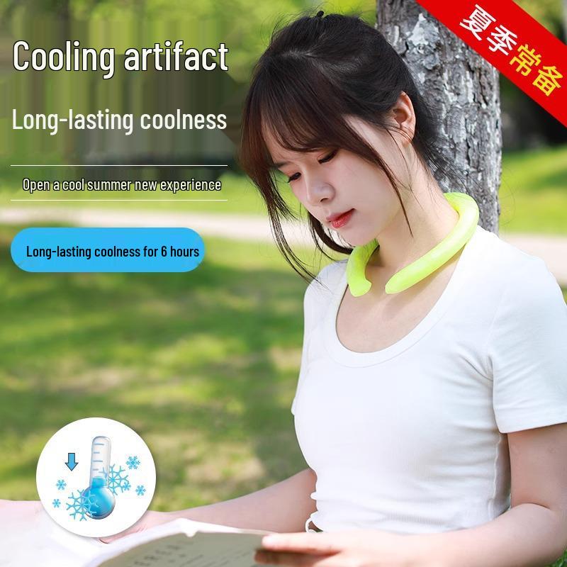 Neck-Hanging Cooling Ring: Summer Ice-Cooled To Relieve Heat