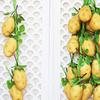 1Set Artificial Hanging String Simulation Lifelike Vegetable Fruit Garland Vine for Home Kitchen Farm Party Wall Decor