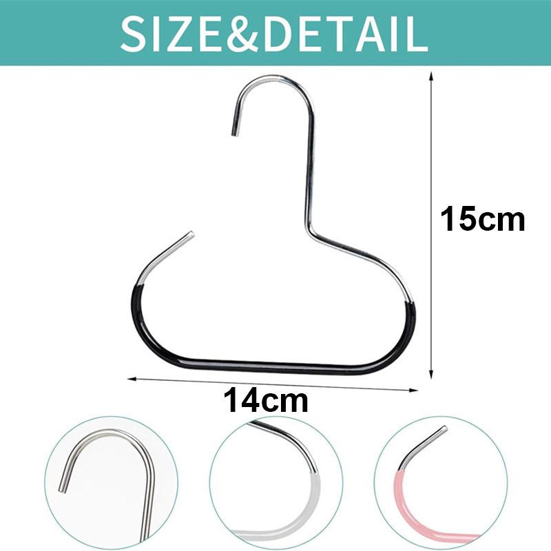 5pcs Hat Organizer for Baseball Caps Metal Hat Racks Storage Organizer Anti-Slip Hats Ties Scarves Bags Hanger Storage Hook