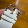 Used CASIO BABY-G White X Rose Gold Wristwatch, Beautiful Item