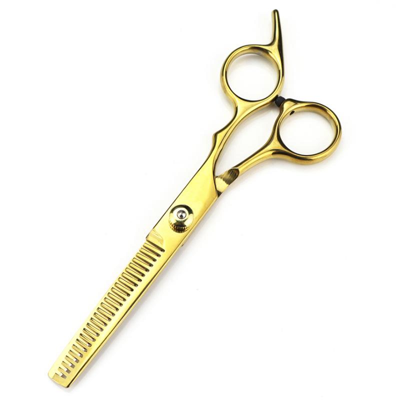 Professional Hair Cutting Scissors Set Straight Thinning Shears Salon Barber Kit Black Gold Blue Purple