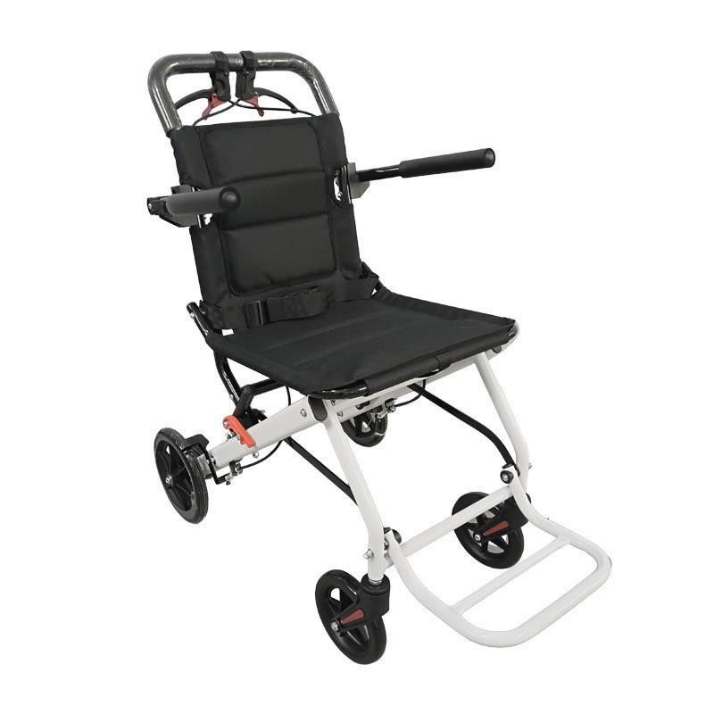 Lightweight Foldable Airplane Wheelchair for Elderly – Ideal for Outdoor Travel and Plane Use