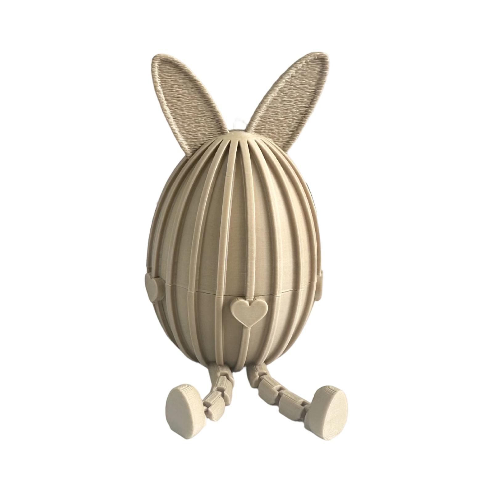 

Великоднє Яйце Подарункова Коробка 3D-друкована Настільна Прикраса хакі