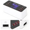 LCD Display USB Charger 8 Port TypeC Quick Charging 40W for Phone Tablet Computer