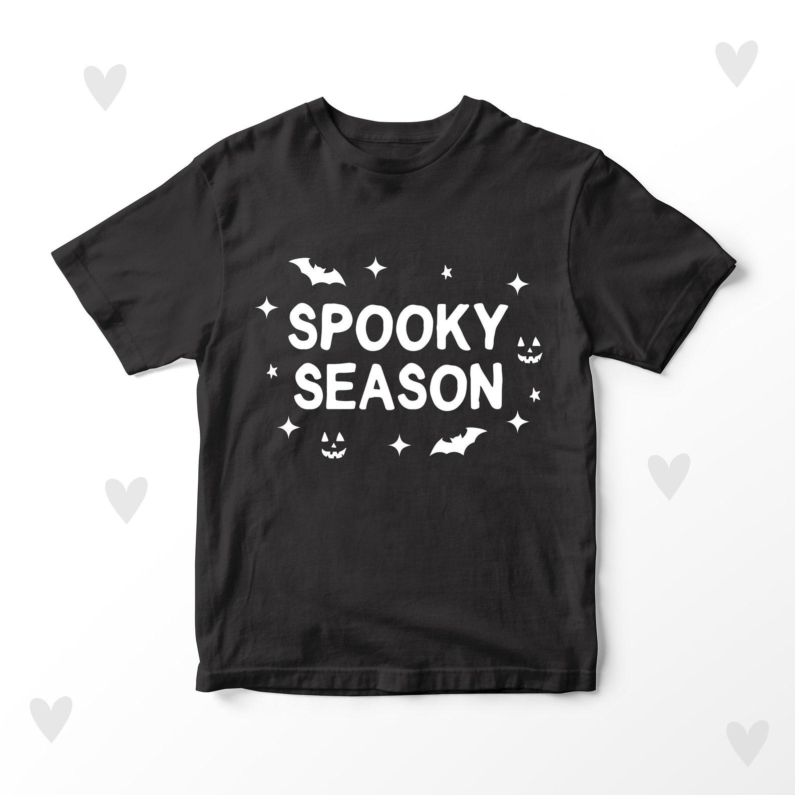 Spooky Kids T-shirt Halloween Fun Personalised 110