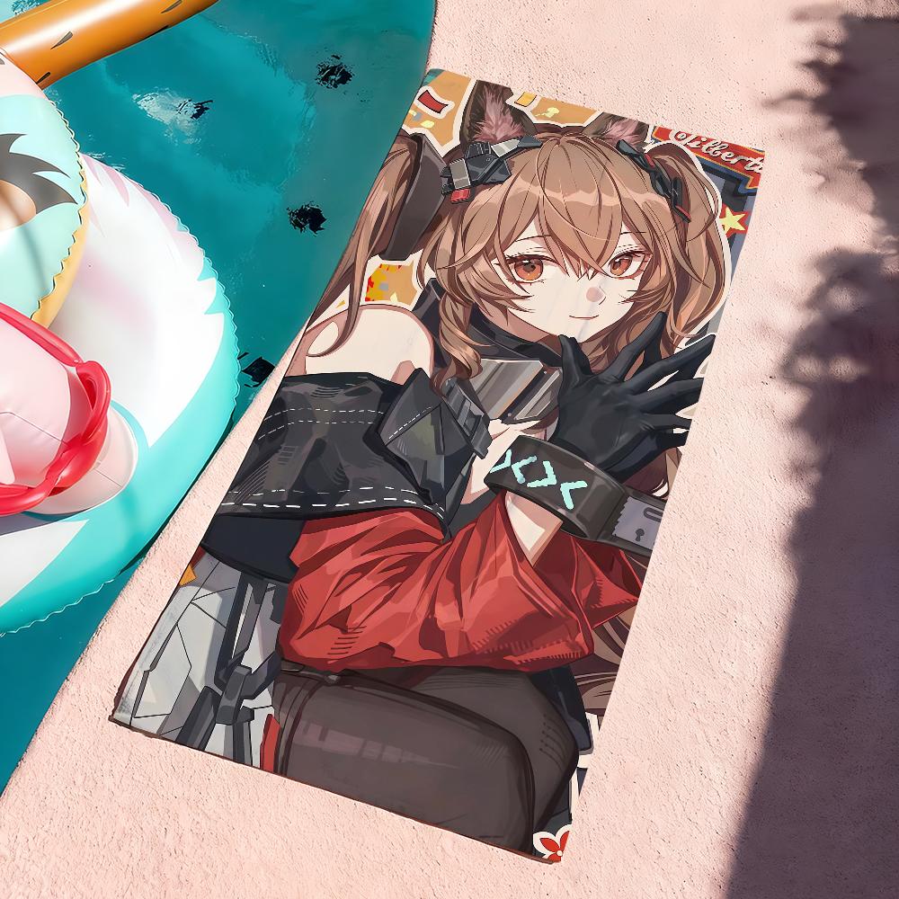 Game Arknights Endfield Gilberta Towel Drying Bath Towel Applicable To Light Swimming Camping Yoga Beach Out