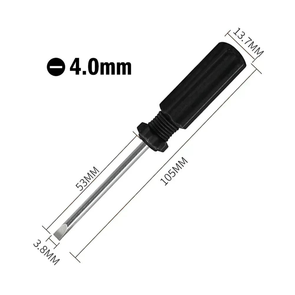 Hand Tool Screwdriver Repair Tool Mini Portable Screwdriver Precision Screwdriver Slotted Cross 1Pc 4.0mm 4.13Inch Brand New