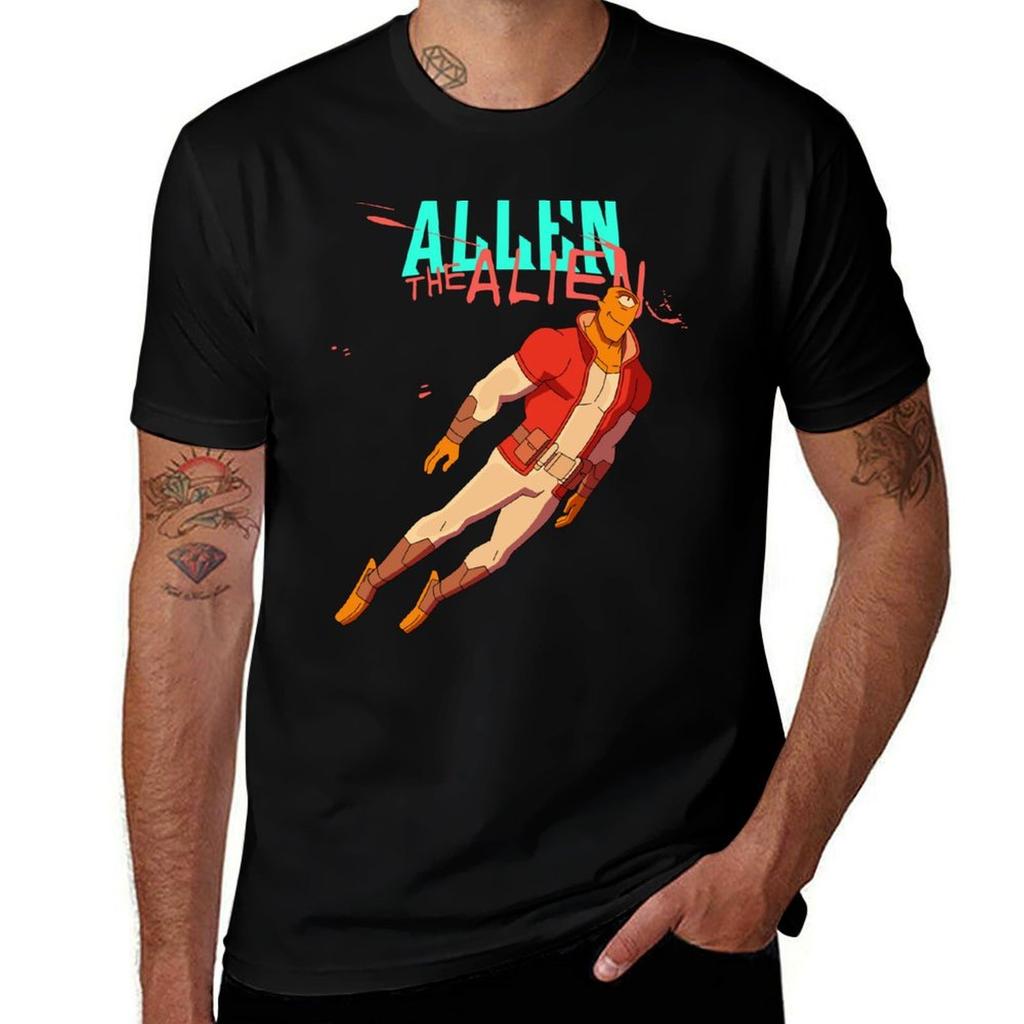 Allen The Alien Invincible Tshirt Worker Basic Short Sleeve Tee