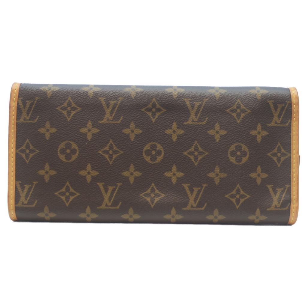 Louis Vuitton 2006 M40007 Monogram Popincourt Hand Tote Bag BrownUsed