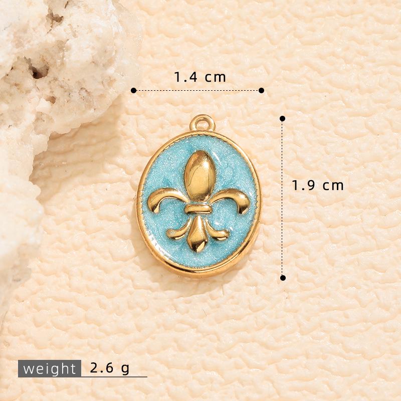 

Sun Moon Stars Girl Series Stainless Steel Pendant Charm.