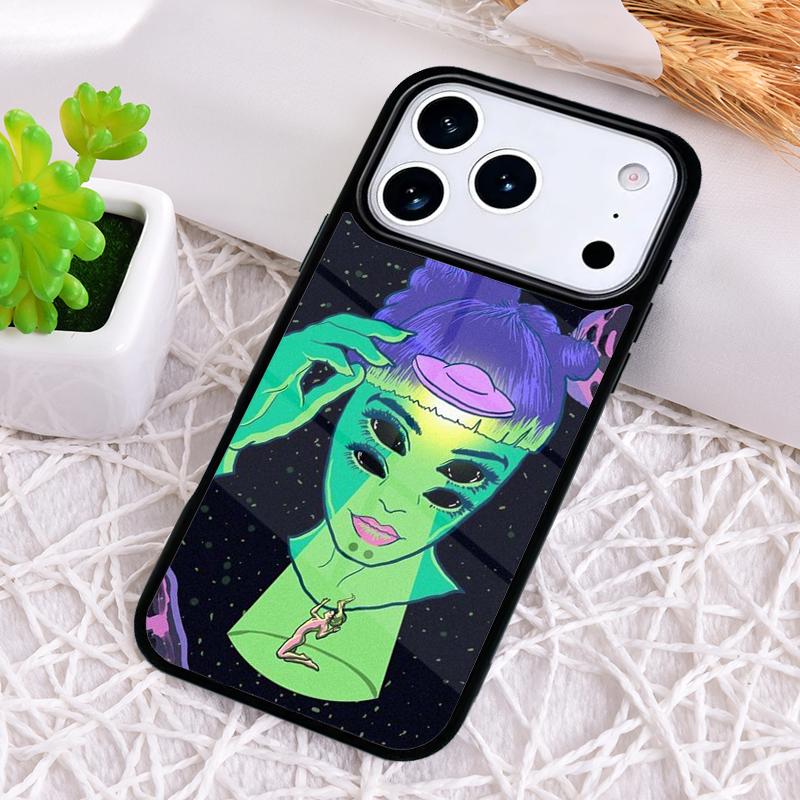 Hippie Grunge Art Phone Case for iPhone 17 Air 16 15 11 12 14 13 Pro Max Shockproof Cover