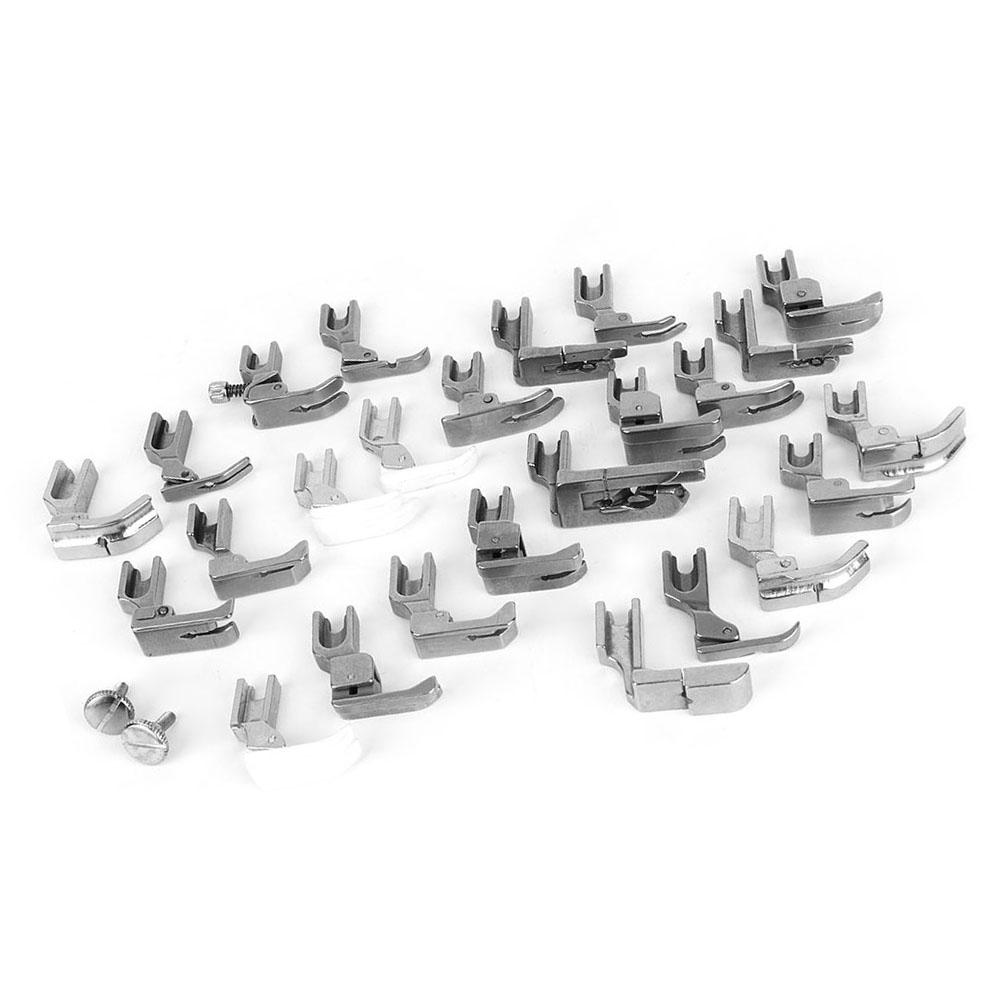 25 Pieces High Shank Sewing NaMachine Presser Foot Set, Practical Tool for Most Household Sewing NaMachines