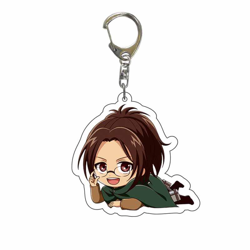 Attack On Titan Anime Acrylic Keychain Pendant - Creative Jewelry Gift