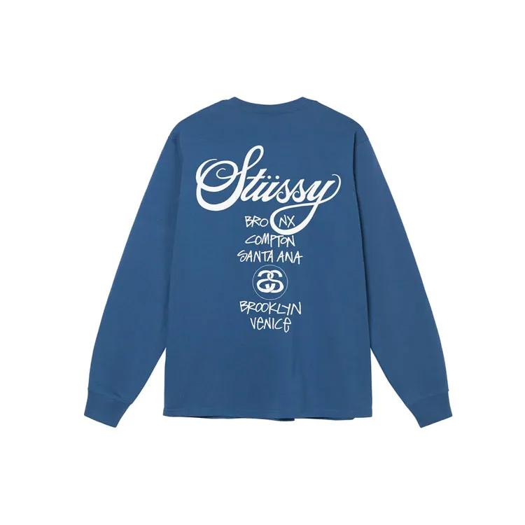 Stussy World Tour Long Sleeve Tee (Unisex) T-Shirts 3993713