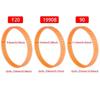 1Pcs Girth 218mm 238mm 255mm 268mm Drive Belt Power Tool Accessories Double Cog Style Electric Planer Parts Orange