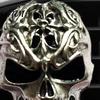 Halloween Car Interior Decoration Skull Air Vent Clip, Retro Alloy Dashboard Decorative Accessories Trim Funny Head Auto Personalized Gift for Lovers