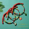 Five-Color Dragon Boat Festival Bracelet with Zongzi Pendant - Ethnic Style Hand Jewelry for Adults & Children