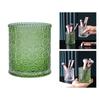 Makeup Brushes Storage Holder Cosmetic Box for Countertop Home Table Green