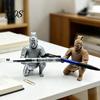 Multifunctional Pen Holder Terracotta Warrior Desk Decor, 3D Printed Soldier Stand for Sturdy Plastic Decor Office, Creative Ancient Pencil