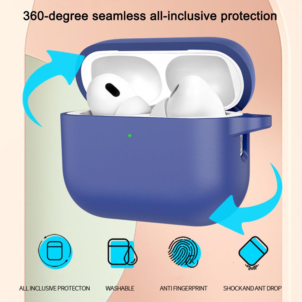 Case For Airpods Pro 3 silicone Protective Case Bluetooth Wireless Earphone Cover For Air pods Pro3/ Apple Air pods Pro 3 case