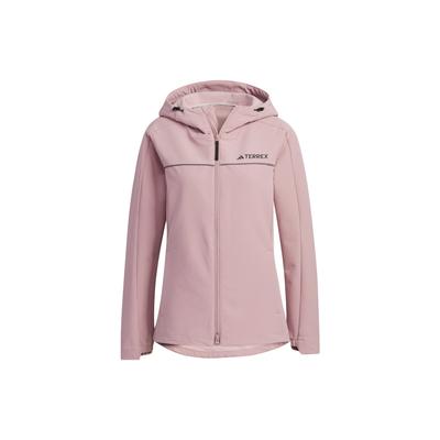 Ss23 Utilitas Softshelljacke Outdoor Sport Kapuzenjacke Damenjacke Lila IC7985