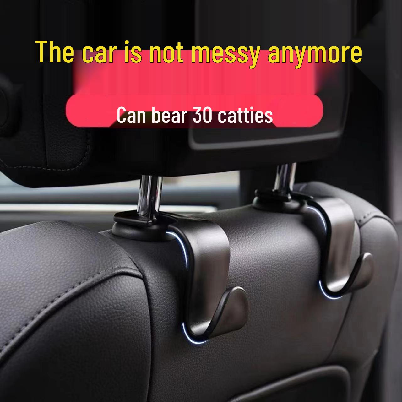Car Seat Back Multi-Function Hidden Hook