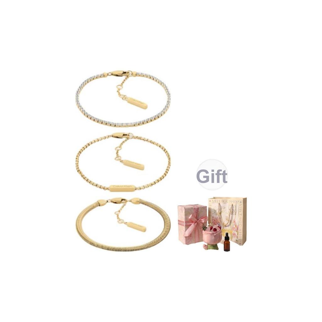 Calvin Klein Original Design Stainless Steel Bracelet Women Bracelets Multicolor 35000796