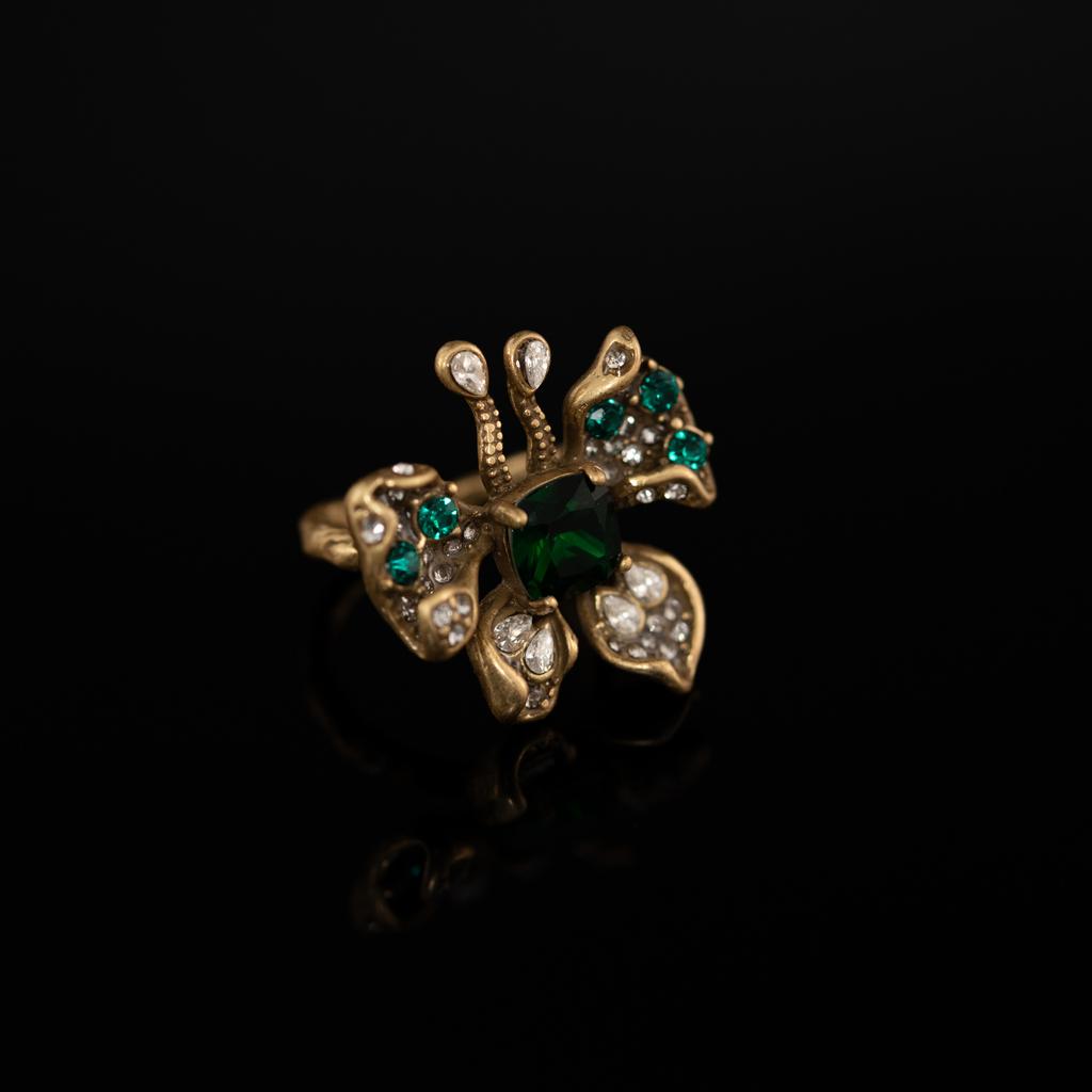 Medieval Copper Alloy Ring, Retro Court Style, High Sense Female Designer Temperament, New Ring