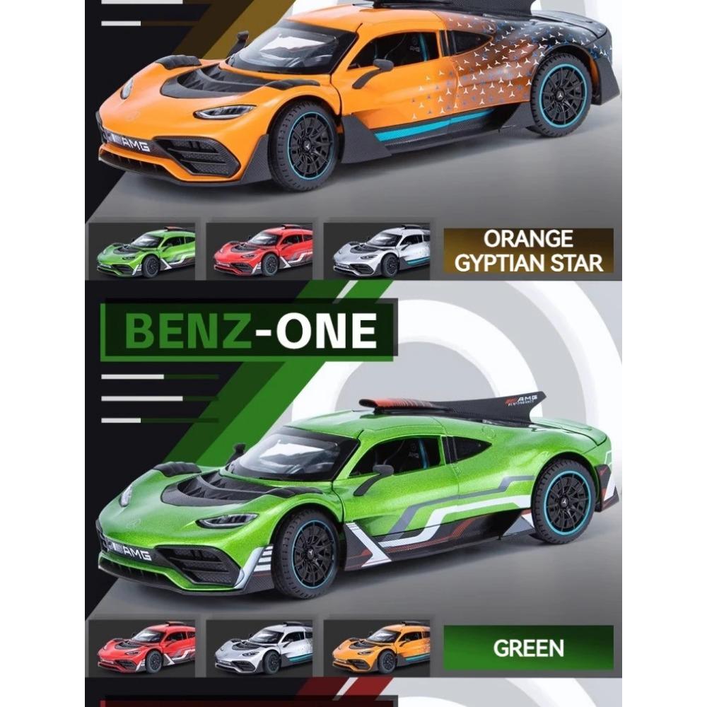 1/24 Scale Mercedes-Benz ONE Alloy Model Car - Stunning Replica for Car Lovers - Detailed Craftsmanship, Premium Material