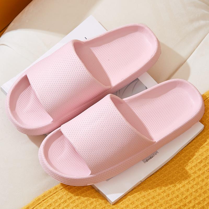 Slippers men's new summer couple outdoor wear indoor home non-slip bath sandals women