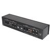 4 Way VU Meter 3 Level Adjustable Gain XLR Switcher Adapter Sound Level Indicator Prise UE
