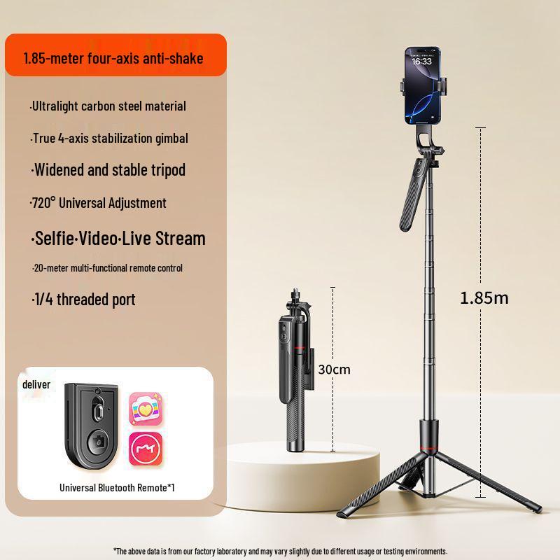 2025 Universal Selfie Stick Tripod with 360° Rotation and Anti-Shake for Phone Photography
