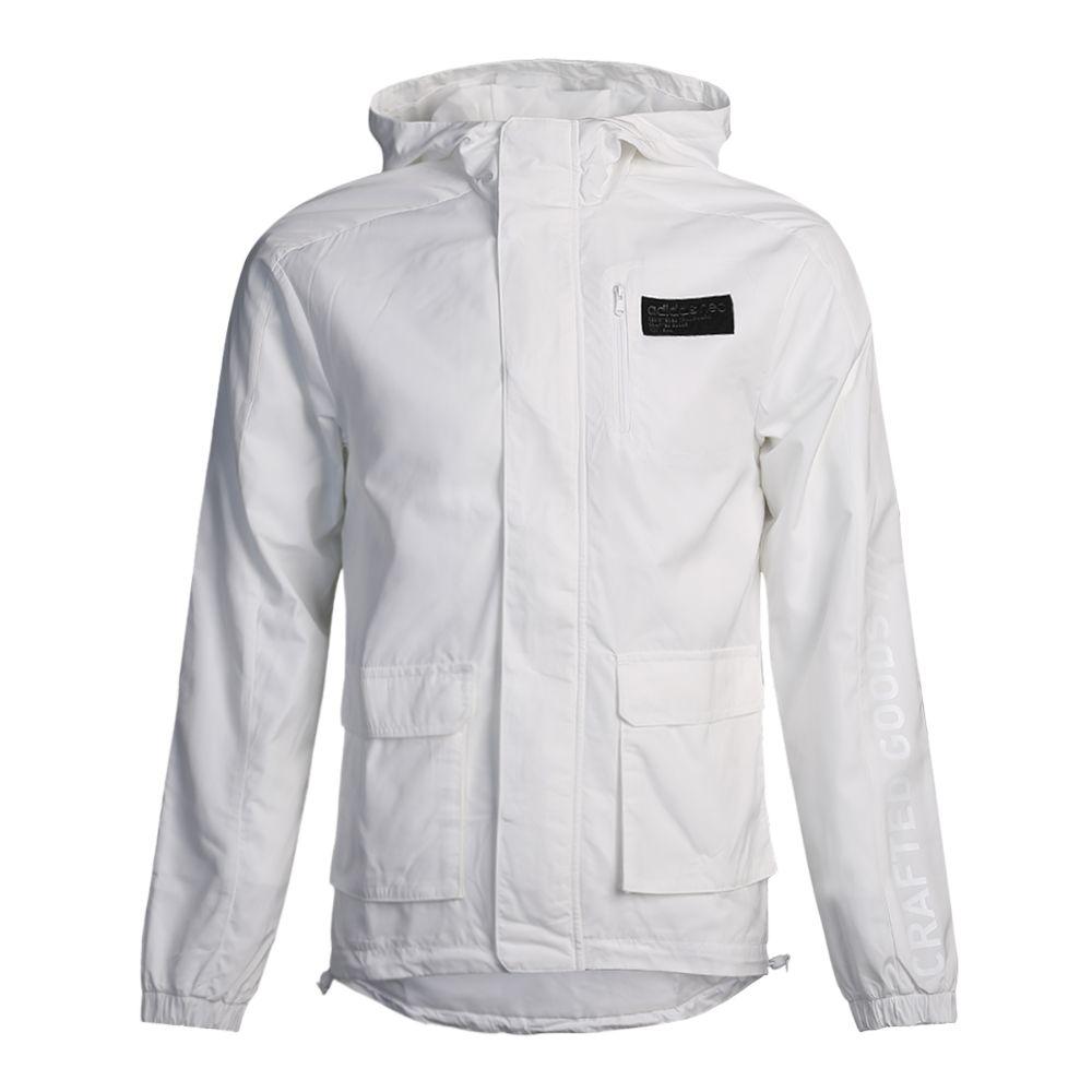 

Adidas Neo Graphic Fashion Simple Windbreaker Jacket Men Jackets White DU2427 XL