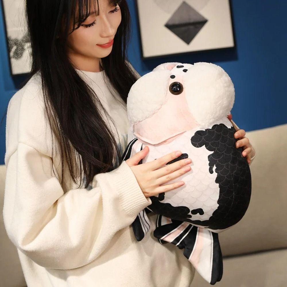 PP Cotton Realistic Fish Plush Plush Goldfish Stuffed Doll Funny Kid Cartoon Fish Toy  Gift