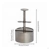 Burger Patty Press Heavy-Duty Maker with Base Manual for Kitchen, Barbecue