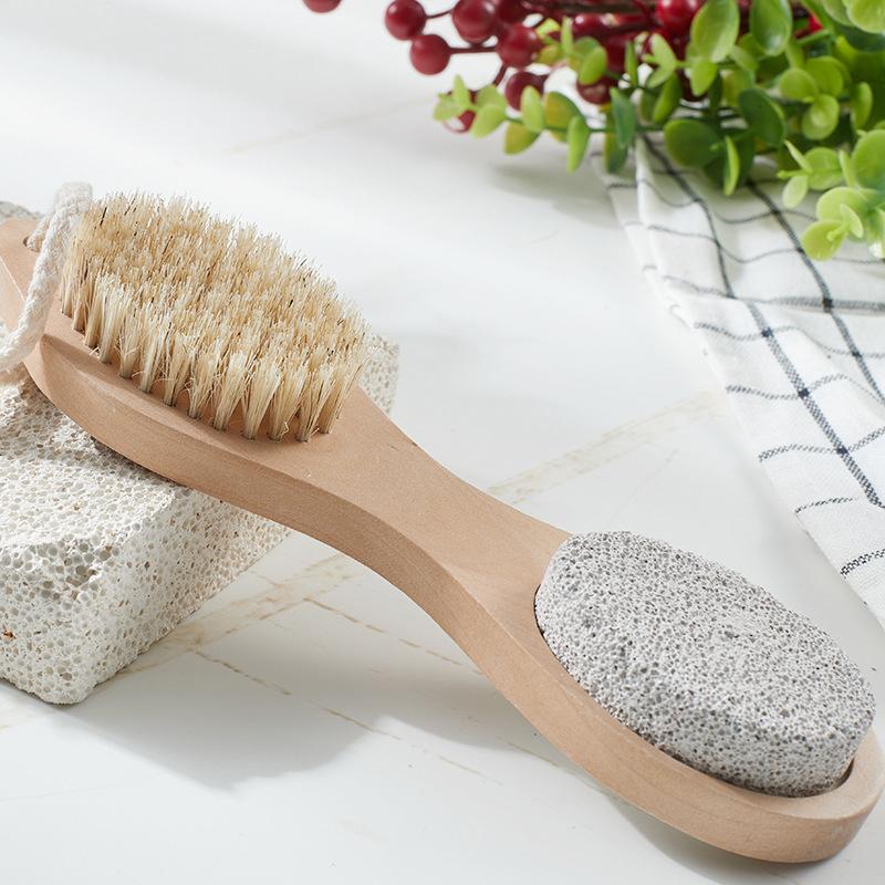 4-in-1 Foot Exfoliating Scrubber Dead Skin Callus Remover Portable Grinding Board for Travel Foot Care
