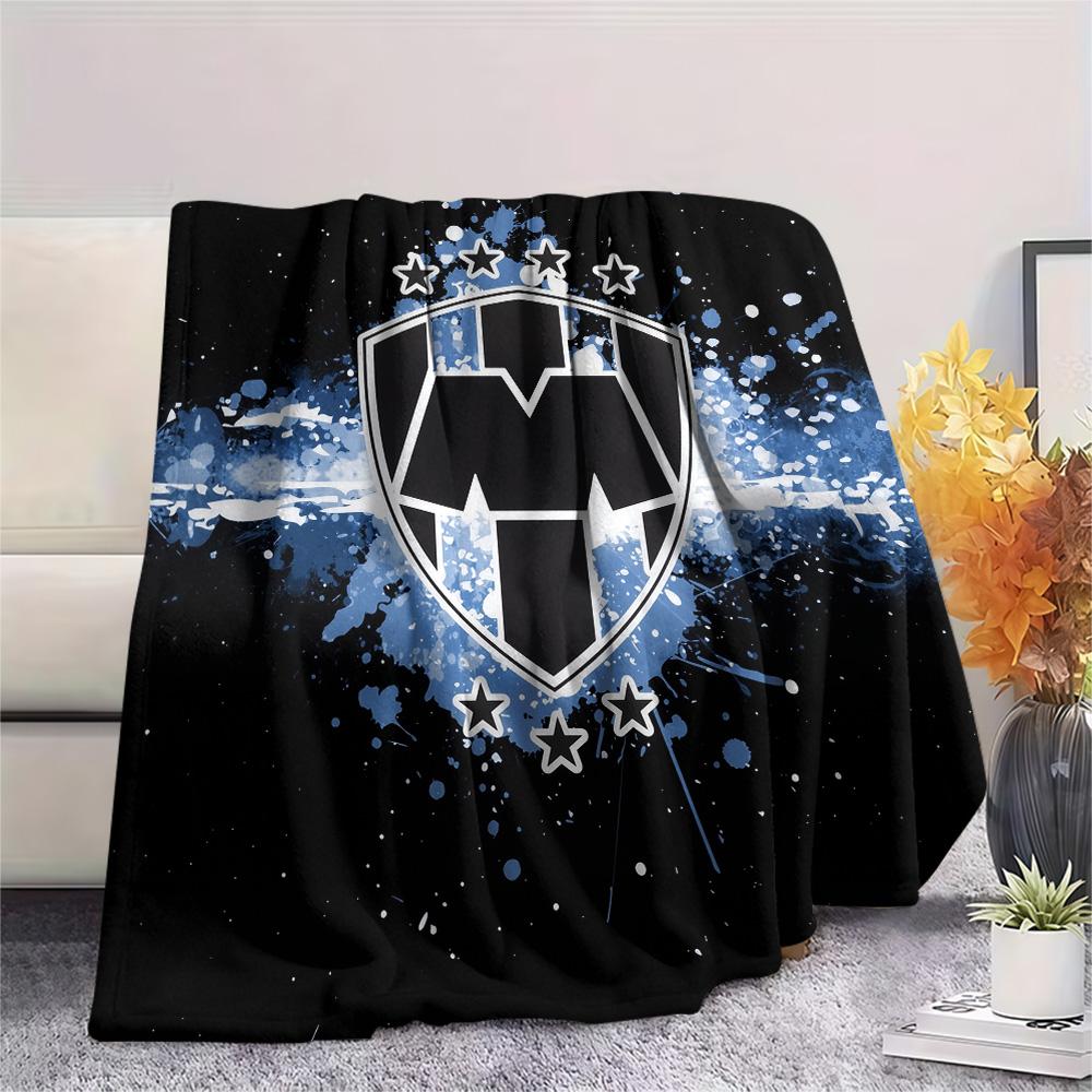 CF. Monterrey Print Flanelldecke, Hohe Qualität, Bequem für alle Jahreszeiten, Heimdekoration, Wärme und Komfort