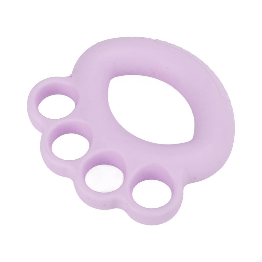 Finger Strength Trainer Hand Grip Exerciser Strengthener Silicone for Children AdultPurple