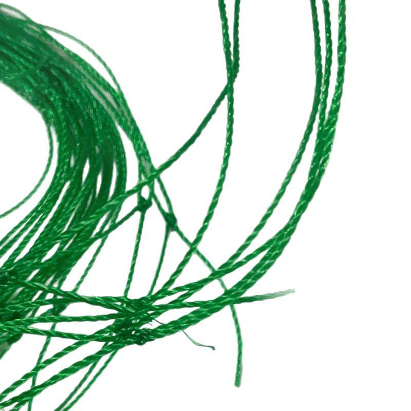 Green Plant Climbing Net: Reinforced Edge Nylon Vine Support for Melons, Grapes, Morning Glory, and Beans