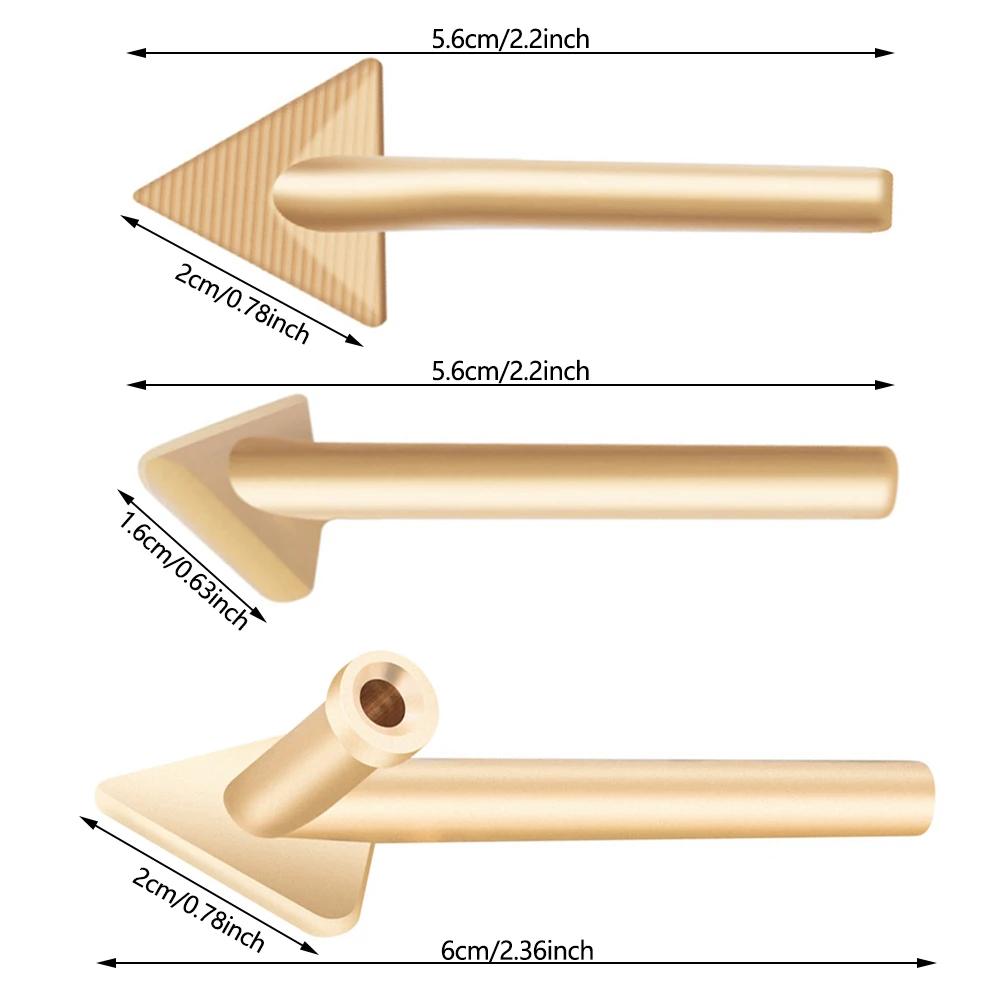 Universal Car Bumper Plastic Repair Tool Electric Iron Smoothing Welding Nozzle Triangle Copper Tip for Multiple Use