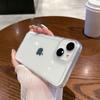 Large Hole Transparent Space Case for IPhone 17AIR Phone Case for Apple XSMAX Simple Anti Drop Soft Protective Case