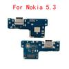 USB Charging Charger Dock Port Board With Microphone Mic Flex Cable For Nokia 5.3 TA-1223 TA-1234 1227 1229 / 7..2 TA-1196 1200