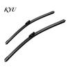 Pressurized Steel Sheet Wipers 2Pcs Windshield Wiper Blades for Dacia Sandero III 2020-2023, 16/24 Rainy Day Driving Supplies Inch Beamless