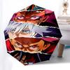 1pc Jujutsu Kaisen Characters Auto-Folding Umbrella Portable 3-Fold Design with Iron Frame, Perfect for Fans, Travelers, Daily Use, and Gifts.M055